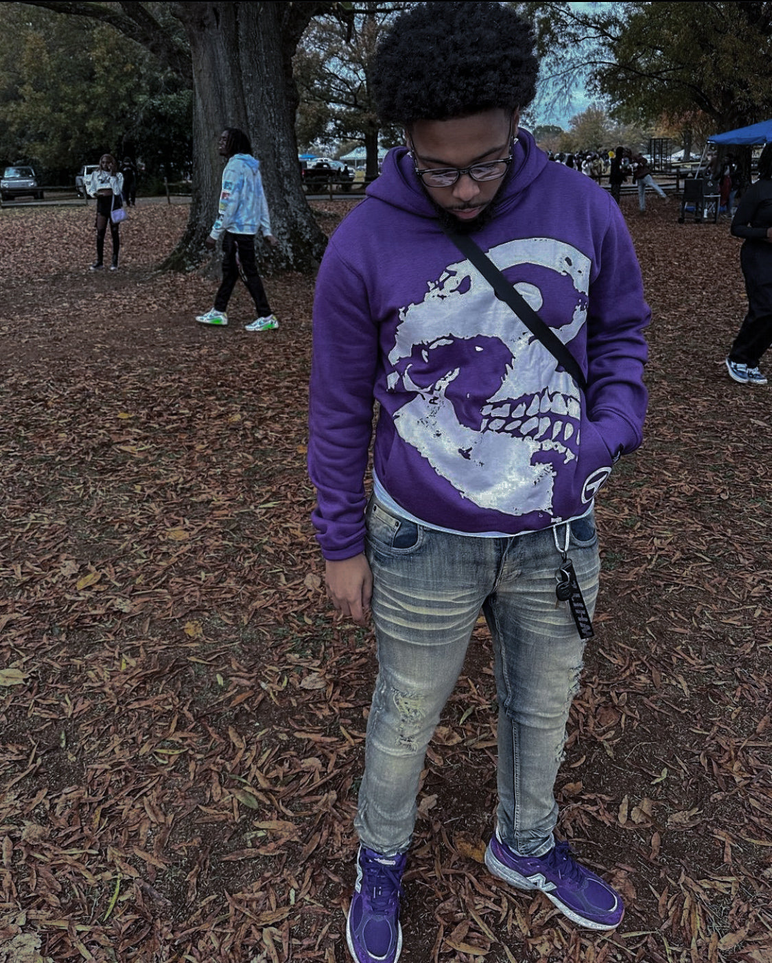 PURPLE "RATED T" $KULLY HOODIE