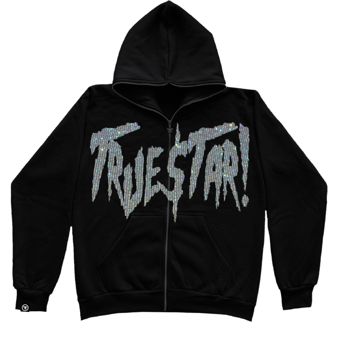 HORROR RHINESTONE FULL ZIP
