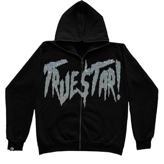 HORROR RHINESTONE FULL ZIP